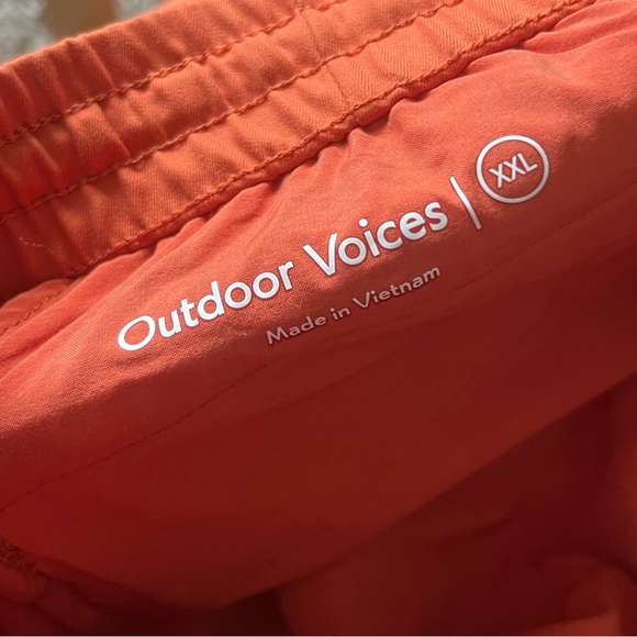 Outdoor Voices Orange Pants - Picture 7 of 9